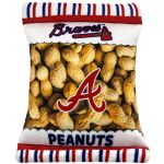 BRV-3346 - Atlanta Braves- Plush Peanut Bag Toy